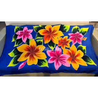 Wholesale Rayon Hand Painted Floral Design by Balinese Artisans